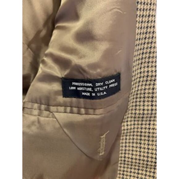 Oak Creek Lanifico Del Michelacci 42 L Brown Tweed Wool Silk Sport Coat Mens - Picture 4 of 9